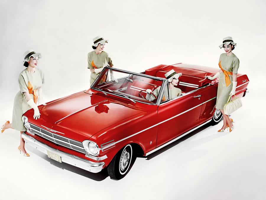  Chevrolet Chevy II Nova 400 Convertible 1962 года  (фото 2 из 2)